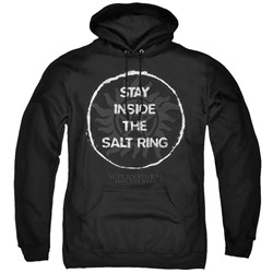 Supernatural - Mens Stay Inside The Salt Ring Pullover Hoodie