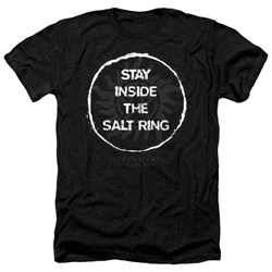 Supernatural - Mens Stay Inside The Salt Ring Heather T-Shirt