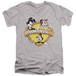 Animaniacs - Mens Shielded Animaniacs V-Neck T-Shirt