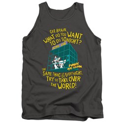 Pinky And The Brain - Mens The World Tank Top
