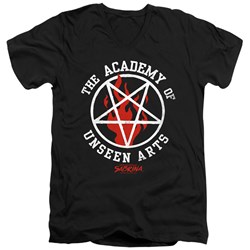 Chilling Adventures Of Sabrina - Mens Academy Of Unseen Arts V-Neck T-Shirt