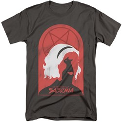 Chilling Adventures Of Sabrina - Mens Sabrina And Salem Tall T-Shirt