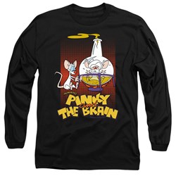 Pinky And The Brain - Mens Lab Flask Long Sleeve T-Shirt