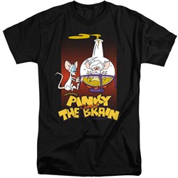 Pinky And The Brain - Mens Lab Flask Tall T-Shirt