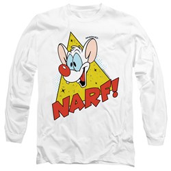 Pinky And The Brain - Mens Narf Long Sleeve T-Shirt