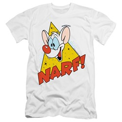Pinky And The Brain - Mens Narf Premium Slim Fit T-Shirt