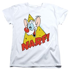 Pinky And The Brain - Womens Narf T-Shirt
