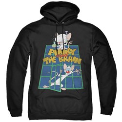 Pinky And The Brain - Mens Ol Standard Pullover Hoodie