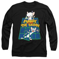 Pinky And The Brain - Mens Ol Standard Long Sleeve T-Shirt