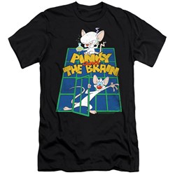 Pinky And The Brain - Mens Ol Standard Slim Fit T-Shirt