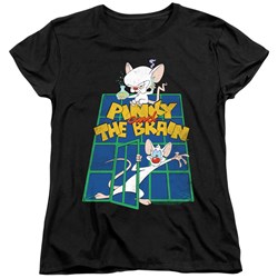 Pinky And The Brain - Womens Ol Standard T-Shirt