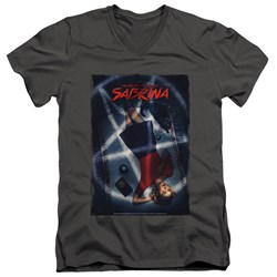 Chilling Adventures Of Sabrina - Mens Sabrina Key Art V-Neck T-Shirt