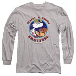 Animaniacs - Mens Slappy And Skippy Squirrel Long Sleeve T-Shirt