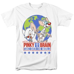 Pinky And The Brain - Mens Campaign T-Shirt