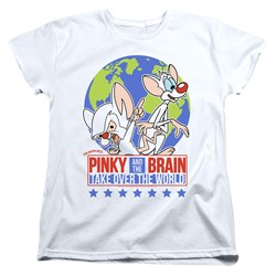 Pinky And The Brain - Womens Campaign T-Shirt