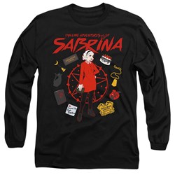 Chilling Adventures Of Sabrina - Mens Circle Long Sleeve T-Shirt