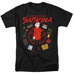 Chilling Adventures Of Sabrina - Mens Circle T-Shirt