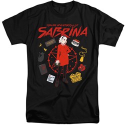 Chilling Adventures Of Sabrina - Mens Circle Tall T-Shirt