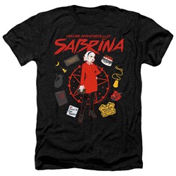 Chilling Adventures Of Sabrina - Mens Circle Heather T-Shirt