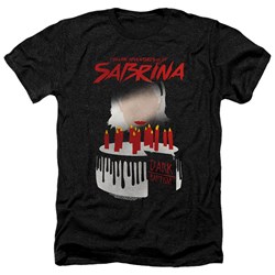 Chilling Adventures Of Sabrina - Mens Dark Baptism Heather T-Shirt