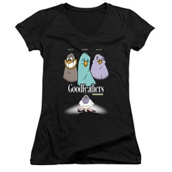 Animaniacs - Juniors Goodfeathers V-Neck T-Shirt