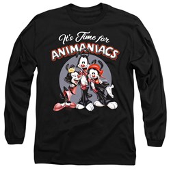 Animaniacs - Mens Its Time For Long Sleeve T-Shirt