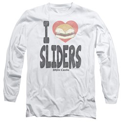 White Castle - Mens I Heart Sliders Longsleeve T-Shirt
