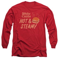 White Castle - Mens Hot & Steamy Longsleeve T-Shirt