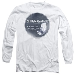 White Castle - Mens National Institution Long Sleeve T-Shirt