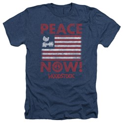 Woodstock - Mens Peace Now Heather T-Shirt