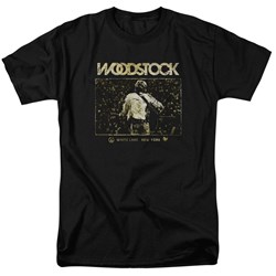 Woodstock - Mens White Lake Crowd T-Shirt