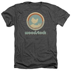 Woodstock - Mens Bird Circle Heather T-Shirt