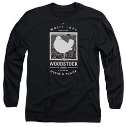 Woodstock - Mens Birds Eye View Long Sleeve T-Shirt
