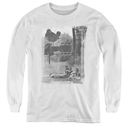 Woodstock - Youth Hippies In A Field Long Sleeve T-Shirt