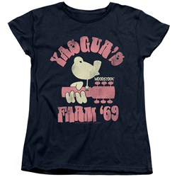 Woodstock - Womens Yasgurs Farm 69 T-Shirt