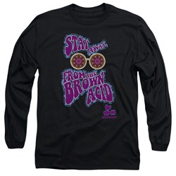 Woodstock - Mens The Brown Acid Long Sleeve T-Shirt