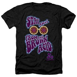Woodstock - Mens The Brown Acid Heather T-Shirt