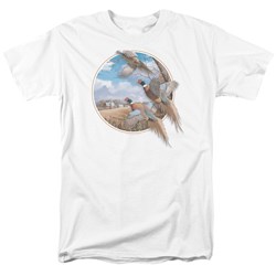 Wildlife - Mens October Memories Pheasants  T-Shirt