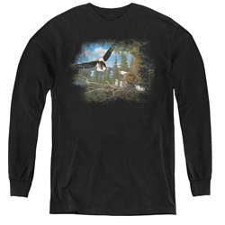 Wildlife - Youth Spring Bald Eagles Long Sleeve T-Shirt
