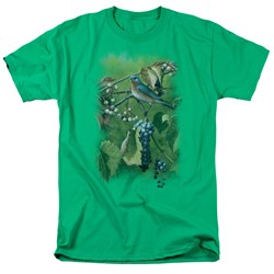Wildlife - Mens Summertime Estrn Bluebird  T-Shirt