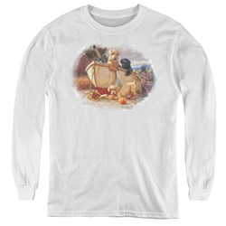 Wildlife - Youth Lunch Break Lab Pups Long Sleeve T-Shirt