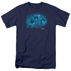 Wildlife - Mens Pod Of Orcas  T-Shirt