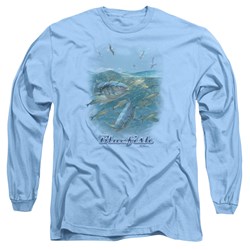 Wildlife - Mens Blue Mayhem Longsleeve T-Shirt