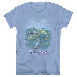 Wildlife - Womens Blue Mayhem T-Shirt