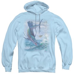 Wildlife - Mens Leaping Sailfish Pullover Hoodie