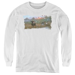 Wildlife - Youth Cape Buffalo Long Sleeve T-Shirt