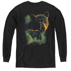 Wildlife - Youth Black Bears Long Sleeve T-Shirt