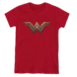 Wonder Woman - Womens Wonder Woman Logo T-Shirt