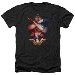 Wonder Woman Movie - Mens Arms Crossed Heather T-Shirt