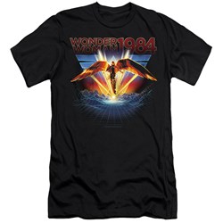 Wonder Woman - Mens 84 Metal Slim Fit T-Shirt